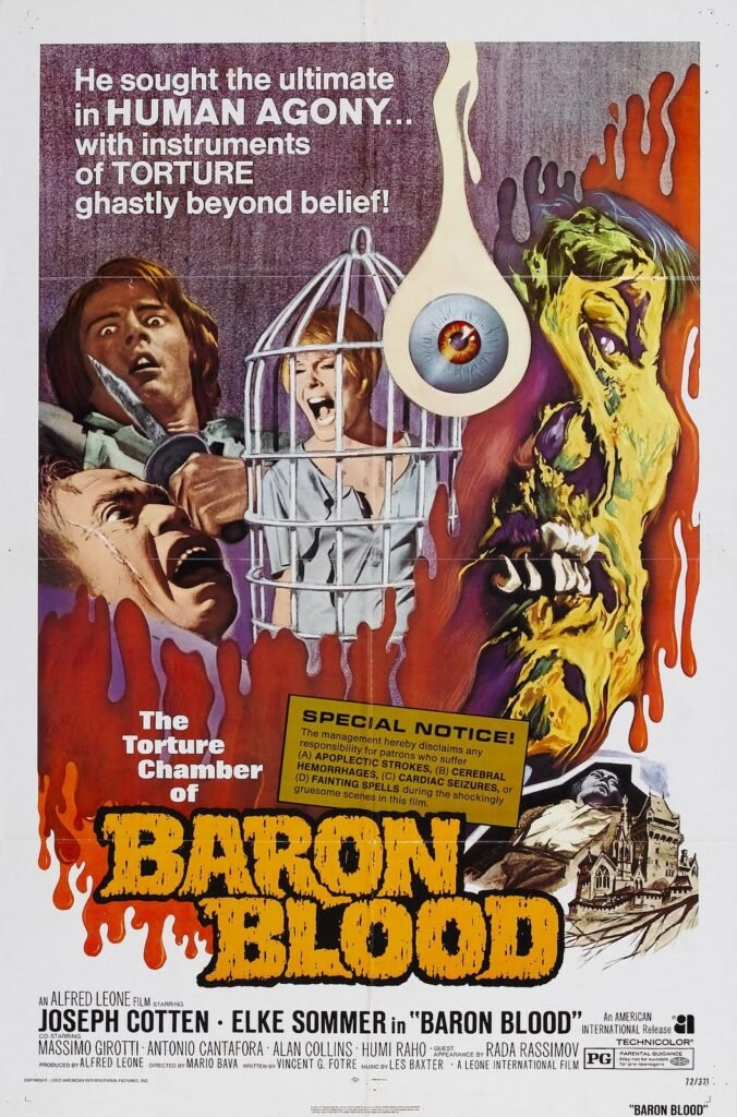 The Torture Chamber of Baron Blood (1972)