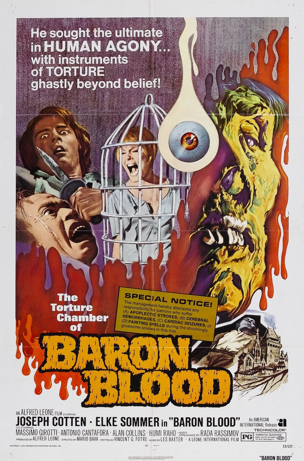 The Torture Chamber of Baron Blood (1972)